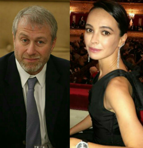 Роман Абрамович и Диана Вишнева Роман Абрамович и Диана Вишнева
