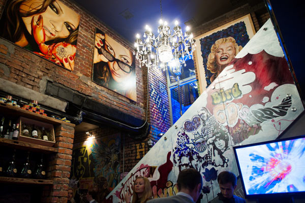 Интерьер киевского Leps Bar Интерьер киевского Leps Bar
