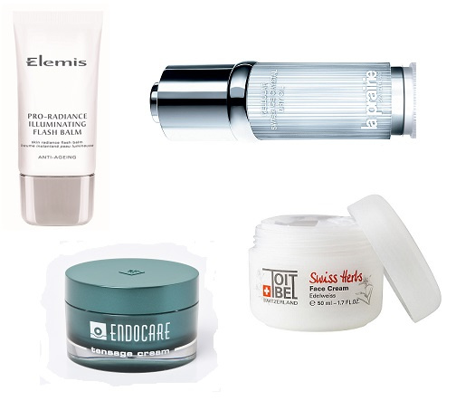 Elemis Flash бальзам для лица, La Prairie Сухое масло для лица, Endocare антивозрастной крем, Toitbel Крем для лица с экстрактом Эдельвейс Elemis Flash бальзам для лица, La Prairie Сухое масло для лица, Endocare антивозрастной крем, Toitbel Крем для лица с экстрактом Эдельвейс