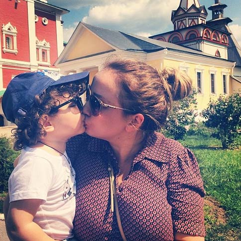 "Ангельский поцелуй", - так подписала это фото Анфиса "Ангельский поцелуй", - так подписала это фото Анфиса