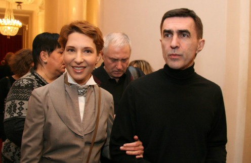 Вячеслав Бутусов с женой Анжеликой Вячеслав Бутусов с женой Анжеликой