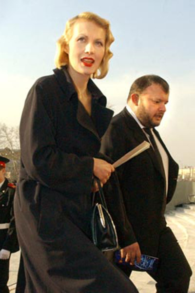 Рената Литвинова и Леонид Добровский Рената Литвинова и Леонид Добровский