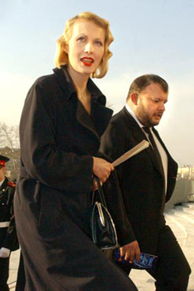 Рената Литвинова и Леонид Добровский Рената Литвинова и Леонид Добровский