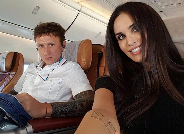 Павел Мамаев с женой Павел Мамаев с женой