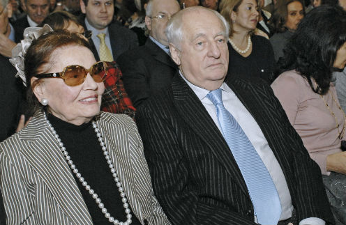 Нина Лапшинова и Марк Захаров Нина Лапшинова и Марк Захаров