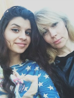 Алиана Гобозова и Светлана Устиненко Алиана Гобозова и Светлана Устиненко