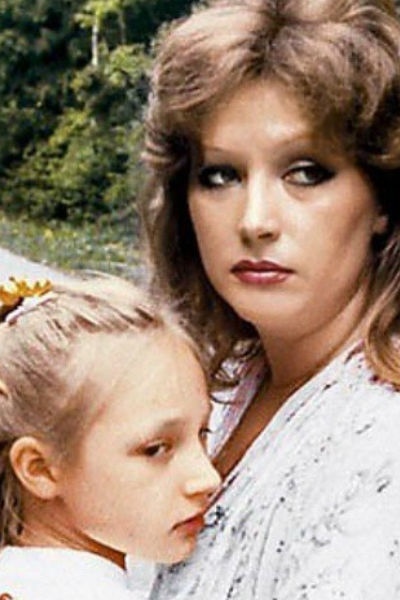Кристина в детстве с мамой Аллой Пугачевой
