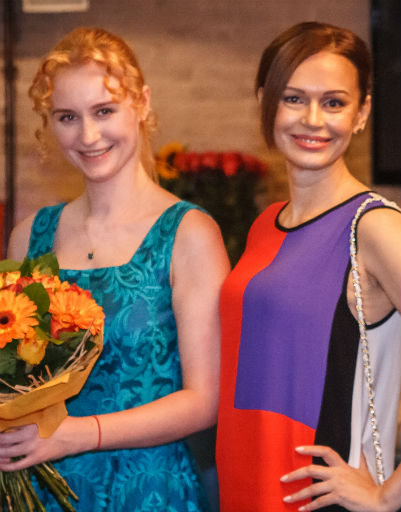 Ирина Безрукова и Нина Курпякова