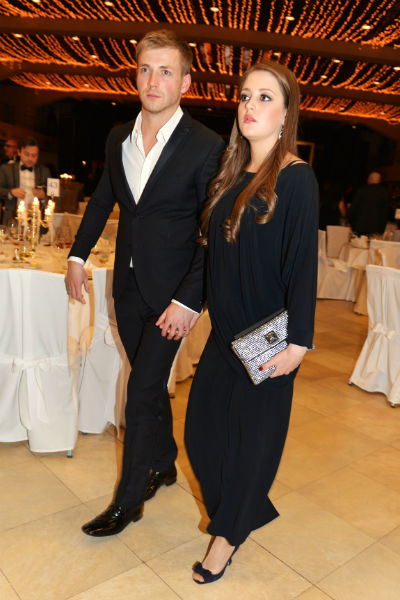 Анна Михайловская с мужем Тимофеем Каратаевым