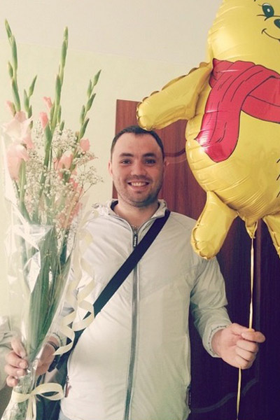 Счастливый Александр в утро крещения Счастливый Александр в утро крещения