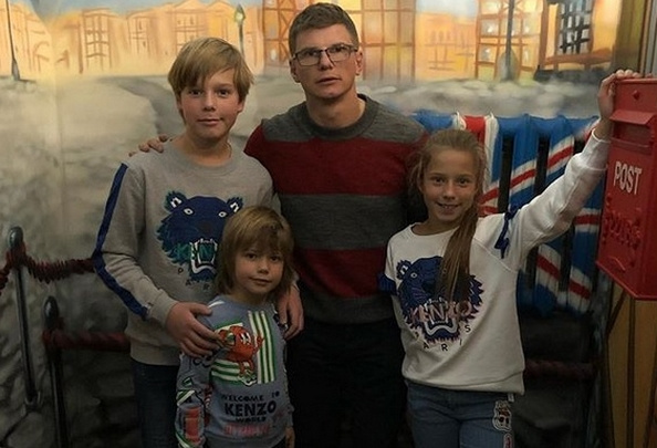 Андрей Аршавин с детьми Андрей Аршавин с детьми