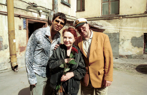 Иван, Нина и Андрей Урган в Петербурге Иван, Нина и Андрей Урган в Петербурге