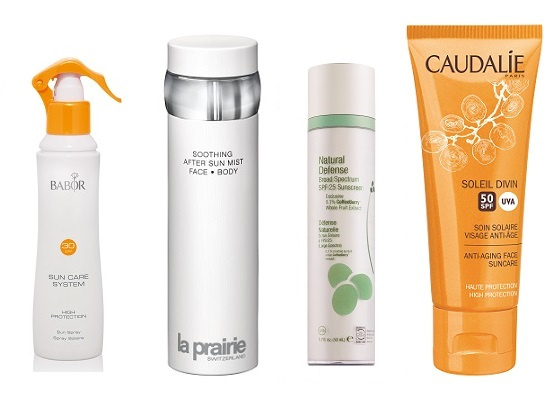 Babor Солнцезащитный спрей Sun Care System, La Prairie Лосьон после загара, RevaléSkin Солнцезащитный крем, Антивозрастной солнцезащитный крем SPF 50 Babor Солнцезащитный спрей Sun Care System, La Prairie Лосьон после загара, RevaléSkin Солнцезащитный крем, Антивозрастной солнцезащитный крем SPF 50