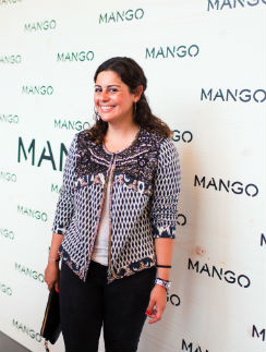 Виолета Андрик на показе MANGO в Москве Виолета Андрик на показе MANGO в Москве