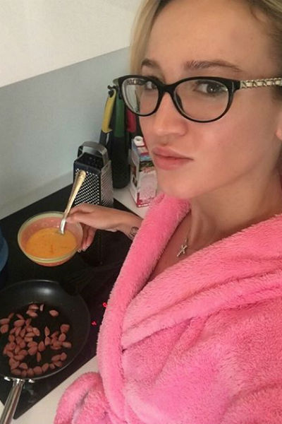 Ольга придерживается правильного питания