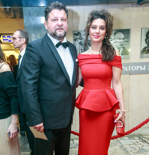 Александр Самойленко с Натальей Громовой на церемонии вручения премии «Золотой орел» Александр Самойленко с Натальей Громовой на церемонии вручения премии «Золотой орел»