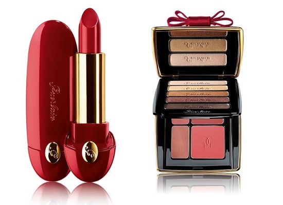 Продукты Рождественской коллекции Guerlain: Губная помада Rouge Parade, Палетка для макияжа глаз и щек Petrouchka Продукты Рождественской коллекции Guerlain: Губная помада Rouge Parade, Палетка для макияжа глаз и щек Petrouchka