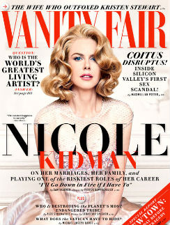 Николь Кидман стала лицом декабрьского выпуска Vanity Fair Николь Кидман стала лицом декабрьского выпуска Vanity Fair