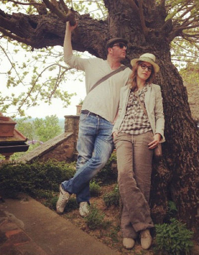 Ксения и Максим на отдыхе в Италии