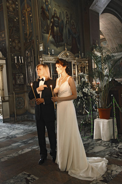 В июле 2010 года пара получила благословение на брак в Свято- Даниловом монастыре 