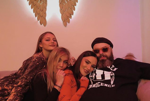Группа SEREBRO и Максим Фадеев Группа SEREBRO и Максим Фадеев