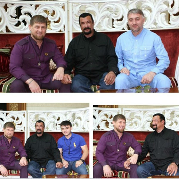 Рамзан Кадыров и Стивен Сигал Рамзан Кадыров и Стивен Сигал