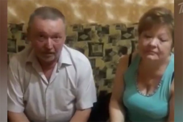 Отец Влади Сергей Калинин и его жена Наташа Отец Влади Сергей Калинин и его жена Наташа