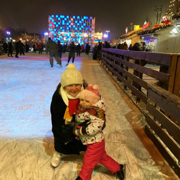 Светлана Пермякова с дочкой Светлана Пермякова с дочкой