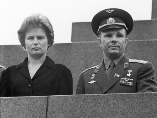 Валентина Терешкова и Юрий Гагарин Валентина Терешкова и Юрий Гагарин