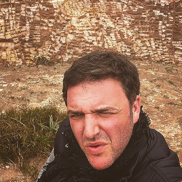 Это селфи Максим Виторган сделал на высокогорье Это селфи Максим Виторган сделал на высокогорье