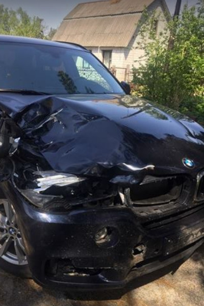 Автомобиль музыканта после ДТП Автомобиль музыканта после ДТП