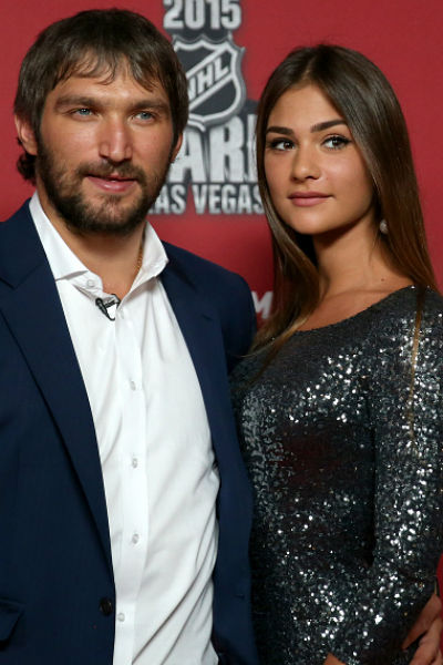 Александр Овечкин и Анастасия Шубская