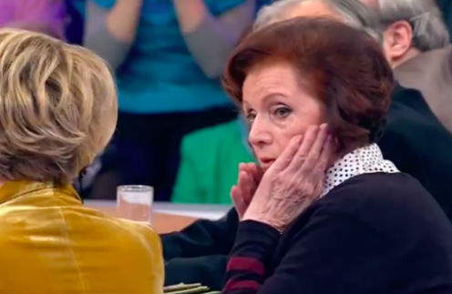 90-летняя Раиса Куркина в студии программы «Сегодня вечером» 90-летняя Раиса Куркина в студии программы «Сегодня вечером»