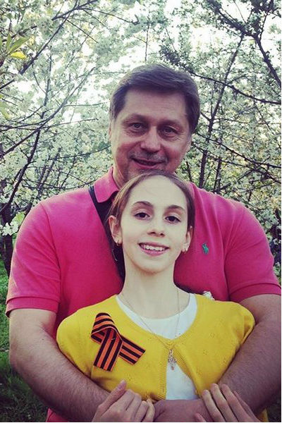 Таранда с дочерью Дейманте Таранда с дочерью Дейманте