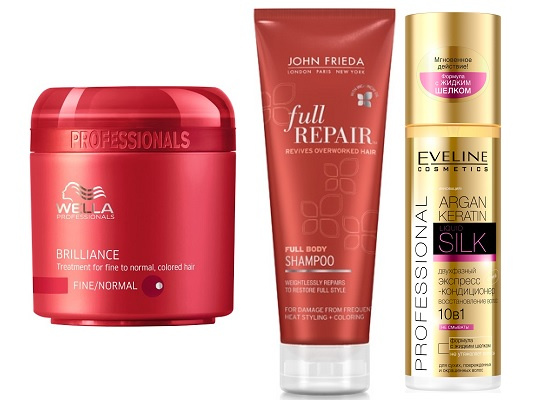 Крем-маска для окрашенных Wella Professional, Шампунь для Волос John Frieda Full Repair, Двухфазный кондиционер-спрей Eveline Крем-маска для окрашенных Wella Professional, Шампунь для Волос John Frieda Full Repair, Двухфазный кондиционер-спрей Eveline