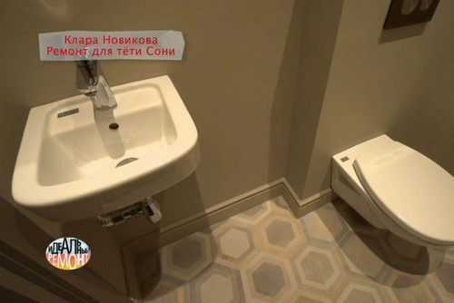 В санузле установлена техника с экономией воды В санузле установлена техника с экономией воды