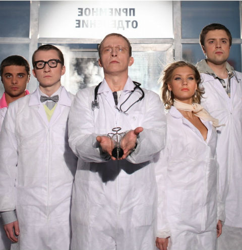 Звезды сериала «Интерны» Звезды сериала «Интерны»