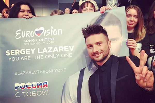 Вся страна поддержала Сергея перед «Евровидением» Вся страна поддержала Сергея перед «Евровидением»