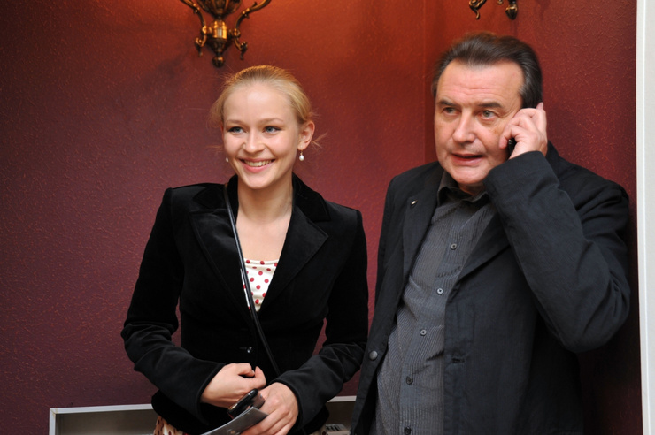 Юлия Пересильд и Алексей Учитель Юлия Пересильд и Алексей Учитель