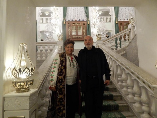 Азима Абдумаминова и Алексей Петренко Азима Абдумаминова и Алексей Петренко