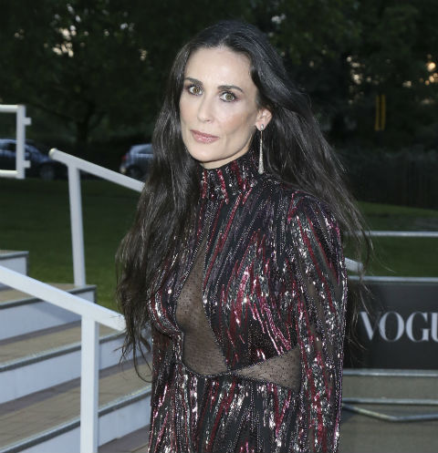 Деми Мур на вечере журнала Vogue Деми Мур на вечере журнала Vogue
