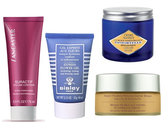 Lancaster Маска Suractif Volume Contour, Sisley Маска для лица «Цветочный гель-экспресс»,L’Occitane Крем-маска для лица «Иммортель», June Jacobs Маска- пилинг Perfect Pumpkin Peeling Enzyme Masque June Jacobs Маска- пилинг Perfect Pumpkin Peeling Enzyme Masque