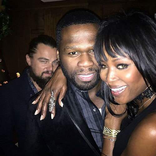 Леонардо Ди Каприо, рэпер 50 Cent и Наоми Кэмпбелл Леонардо Ди Каприо, рэпер 50 Cent и Наоми Кэмпбелл