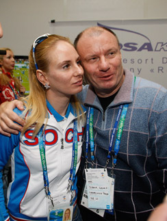 Владимир Потанин с дочерью Анастасией. 2010 год Владимир Потанин с дочерью Анастасией. 2010 год