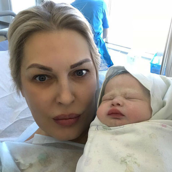 Ясевич показала сына Ясевич показала сына