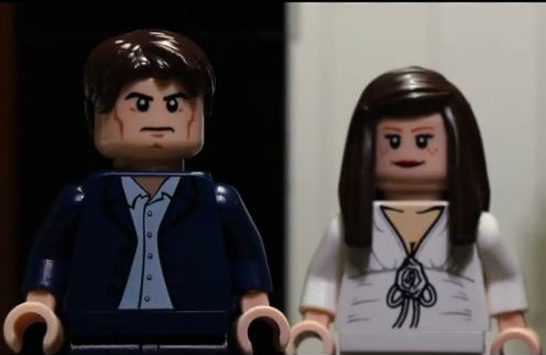 Кристиан Грей и Анастейша Стил из Lego Кристиан Грей и Анастейша Стил из Lego