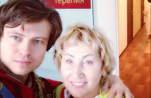 Прохор Шаляпин с невестой Ларисой Копенкиной Прохор Шаляпин с невестой Ларисой Копенкиной