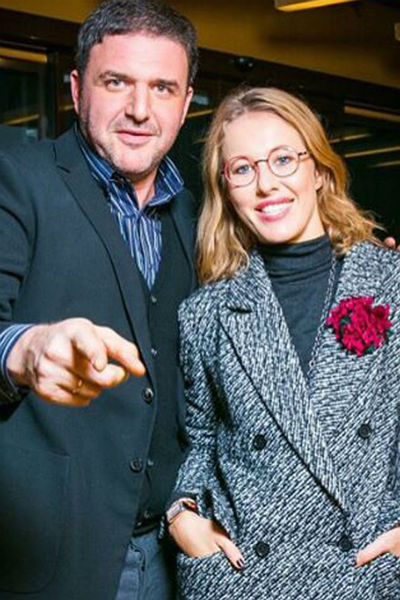 Максим Виторган и Ксения Собчак