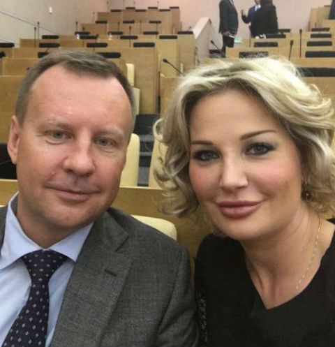 Мария Максакова и Денис Вороненков Мария Максакова и Денис Вороненков
