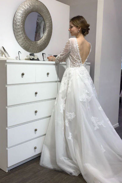 Свадебное платье Канануха выбрала в Москве